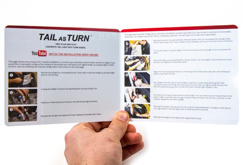 Diode Dynamics 08-14 Subaru WRX/STi Hatchback Tail as Turn +Backup Module (USDM) Stage 2 thumbnail 9