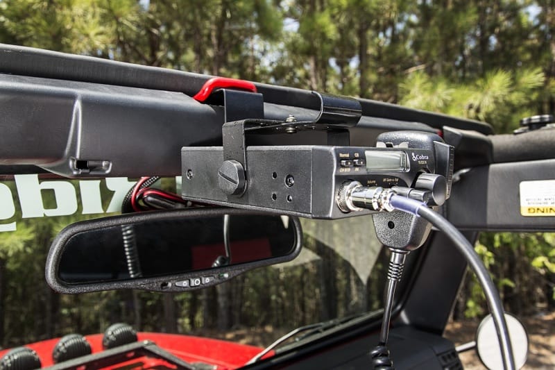 Rugged Ridge CB Radio Mount Windshield 03-06 Jeep Wrangler TJ/LJ thumbnail 3