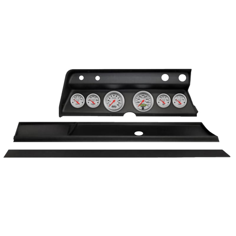 Autometer Ultra-Lite Direct Fit Dash Kit 1967 Chevy Chevelle (2 x 3-3/8in. / 4 x 2-1/16in.)