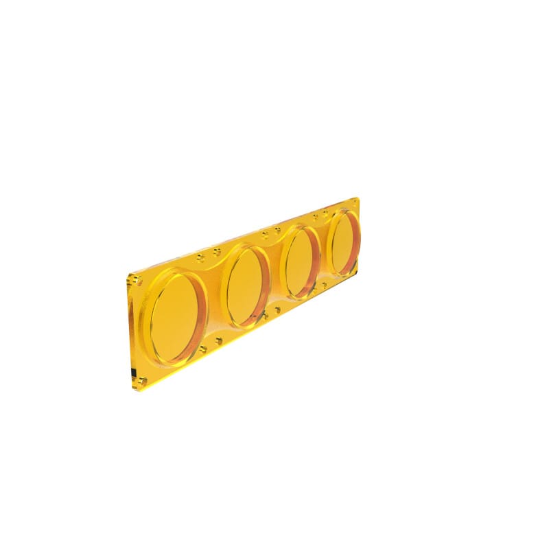 KC HiLiTES FLEX ERA LED Performance Yellow Spot Beam Lens for Light Bars thumbnail 3