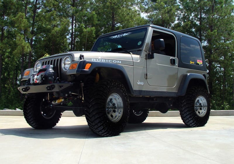 Superlift 97-06 Jeep Wrangler TJ w/ 3-4.5in Lift Kit Adjustable Track Bar - Front thumbnail 2