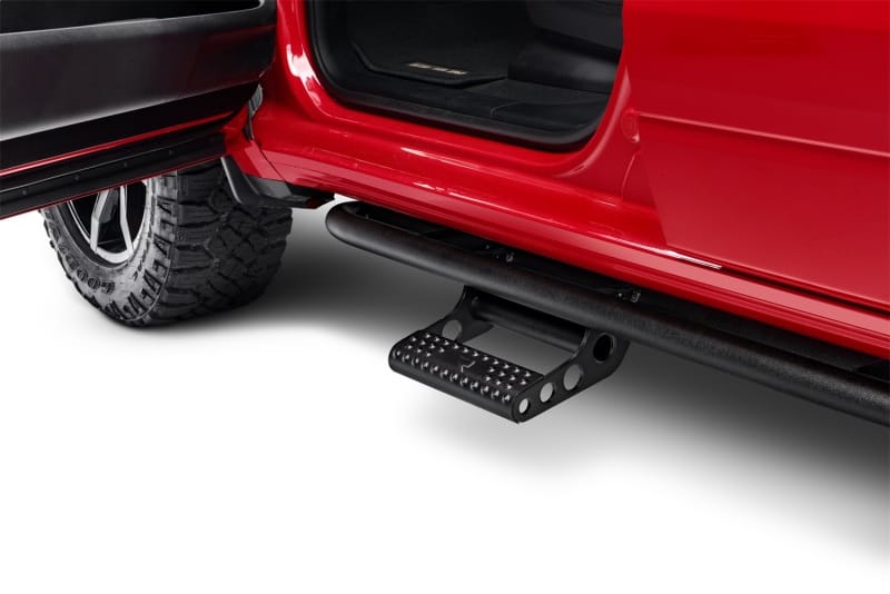 N-Fab RKR Step System 2019 Dodge Ram 2500/3500 Crew Cab All Beds Gas/Diesel - Tex. Black - 1.75in thumbnail 2