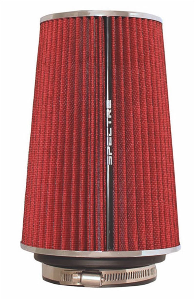 Spectre Adjustable Conical Air Filter 9-1/2in. Tall (Fits 3in. / 3-1/2in. / 4in. Tubes) - Red thumbnail 2