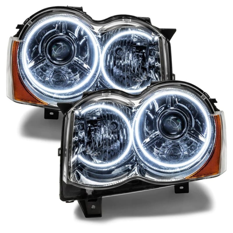 Oracle 08-10 Jeep Grand Cherokee SMD HL - HID - ColorSHIFT w/ BC1 Controller thumbnail 2