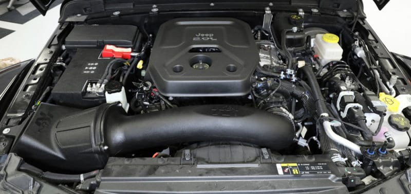 K&N 18-20 Jeep Wrangler JL 2.0L AirCharger Performance Intake thumbnail 3