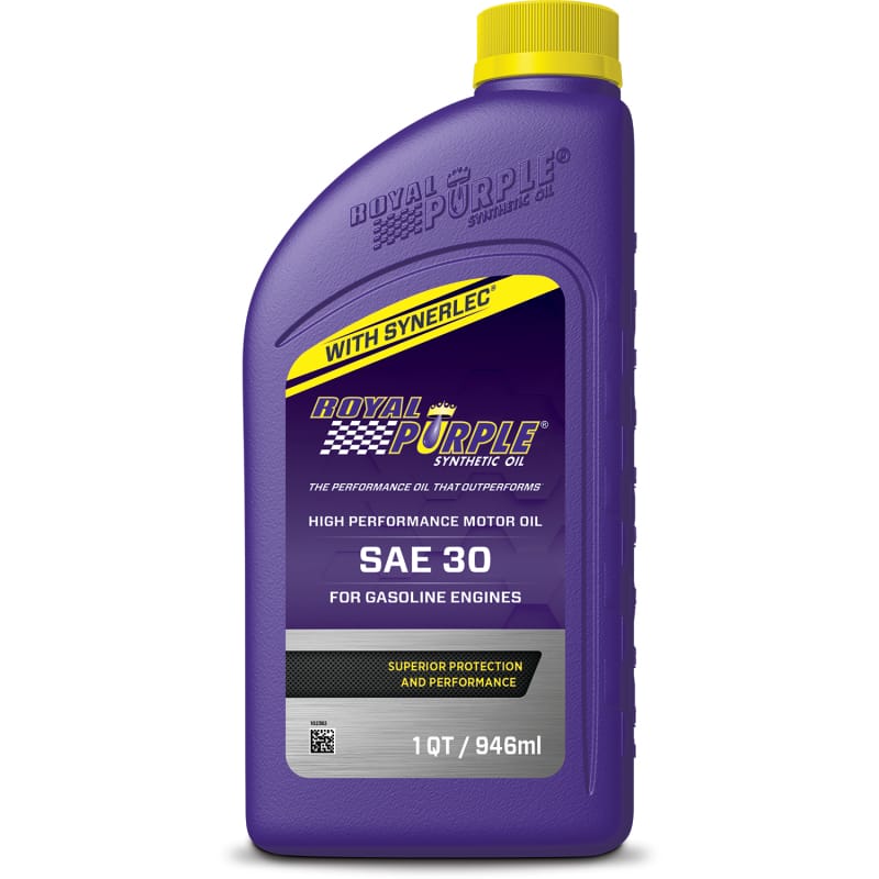 Royal Purple Premium Synthetic High Performance Straight-Grade SAE 30 Motor Oil - 1 Quart thumbnail 2