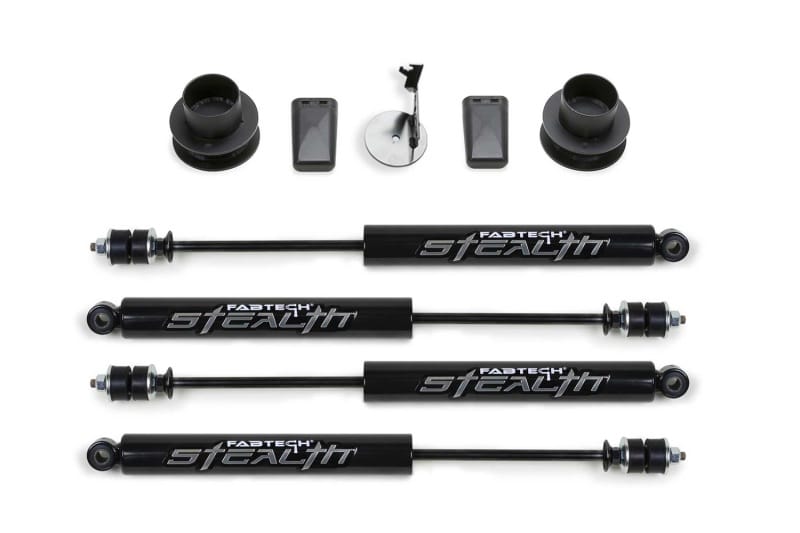 Fabtech 19-20 Ram 2500 4WD 2.5in Spacer Kit w/ Stealth Shocks