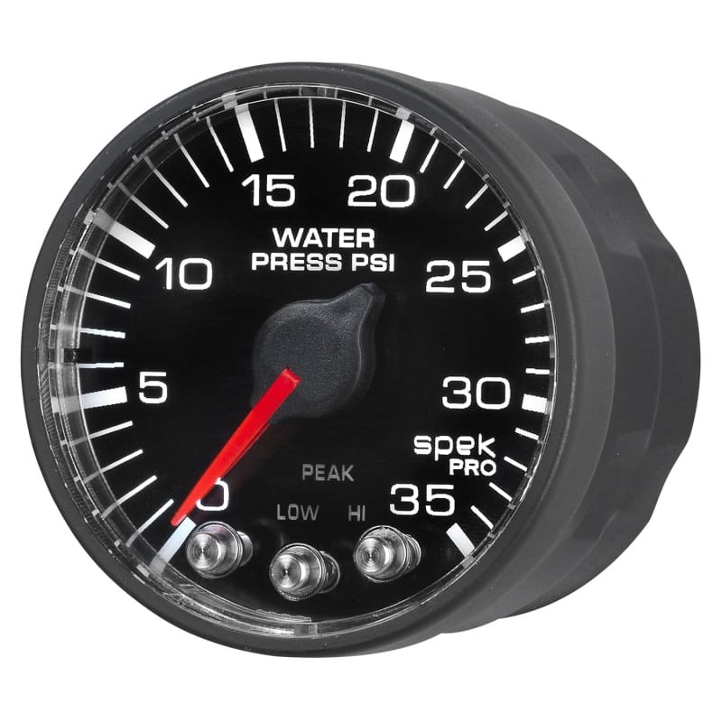 Autometer Spek-Pro 52.4mm 0-35 PSI Digital Stepper Motor Water Pressure Gauge thumbnail 4