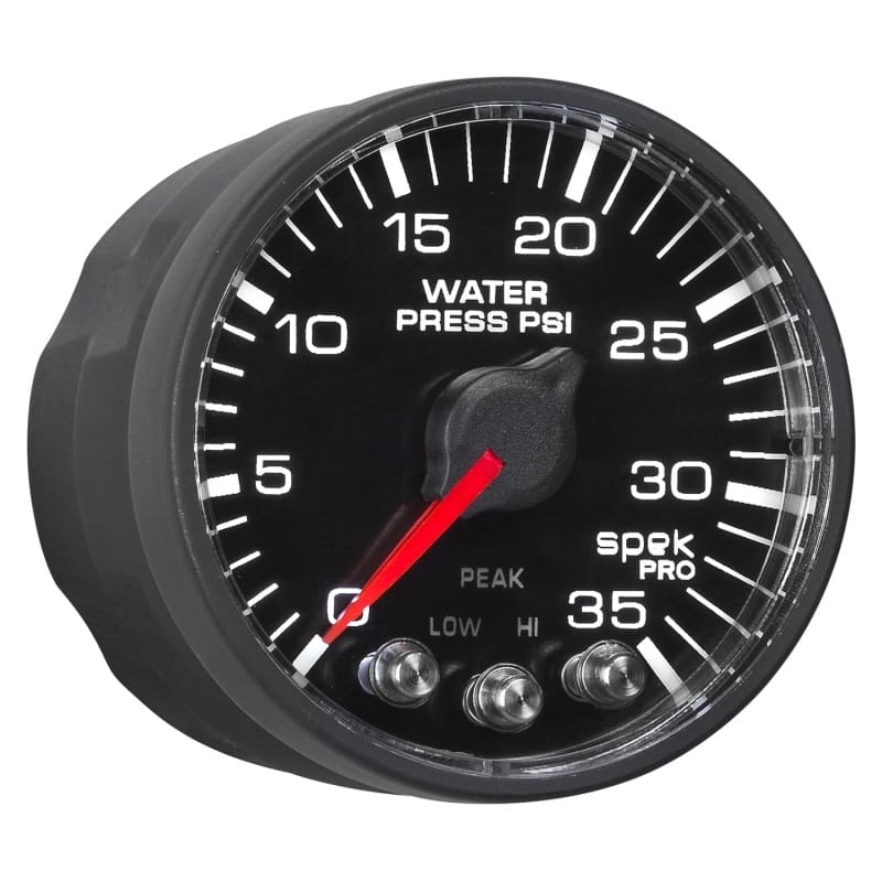 Autometer Spek-Pro 52.4mm 0-35 PSI Digital Stepper Motor Water Pressure Gauge thumbnail 7