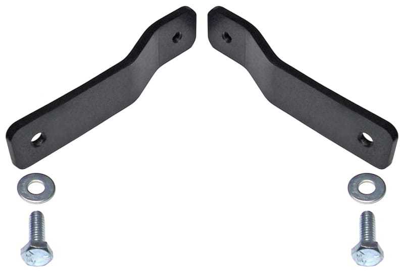 RockJock JK Brake Line Relocation Bracket Kit Rear