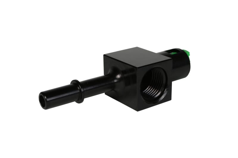 Aeromotive 3/8in Quick Connect with AN-08 port and 1/8in gauge port thumbnail 4