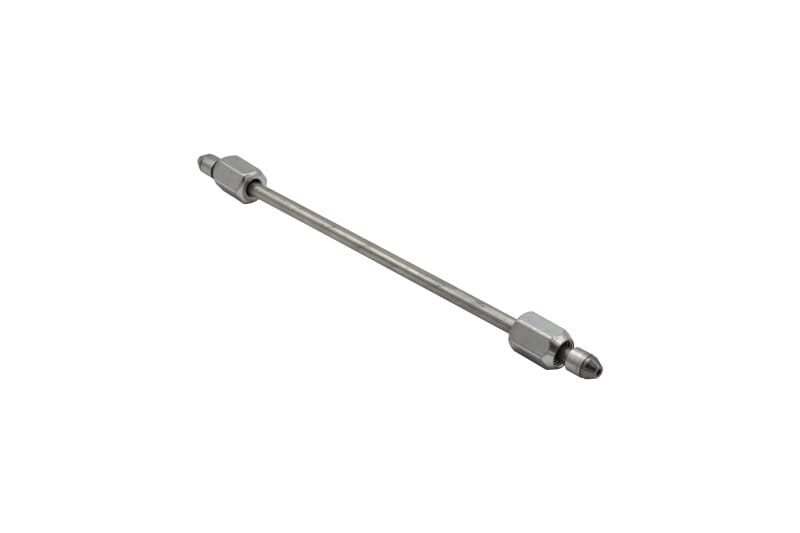 Fleece Performance 11in High Pressure Fuel Line (8mm x 3.5mm Line M14x1.5 Nuts)