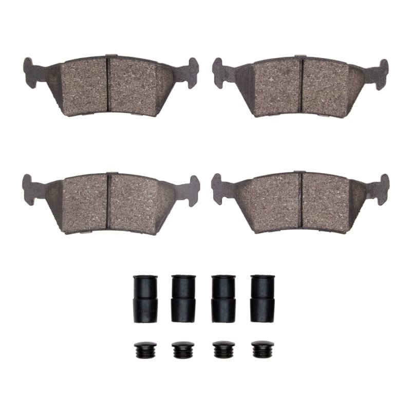 R1 85-88 Chrysler Daytona Rear Optimum OE Pads & Hardware Kit