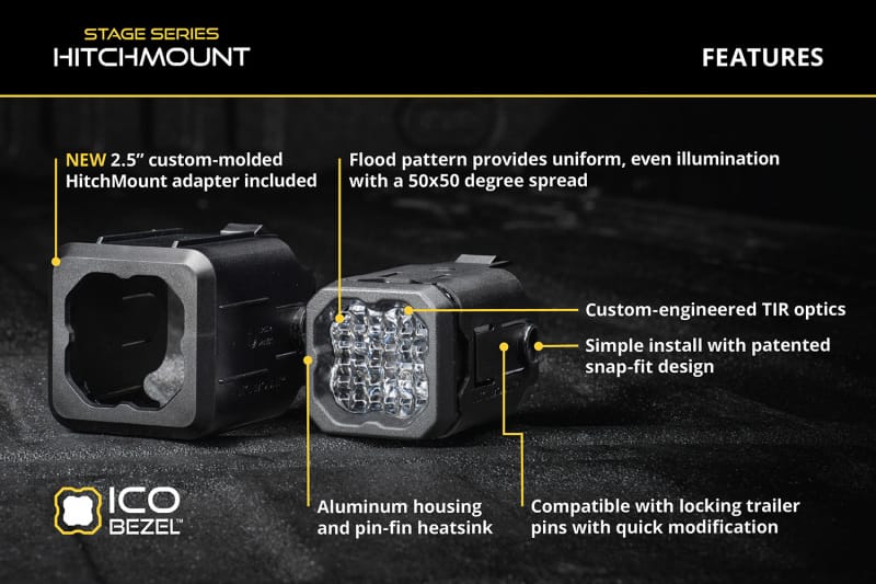 Diode Dynamics HitchMount LED Pod 4-Pin Reverse Kit C1 Sport thumbnail 7