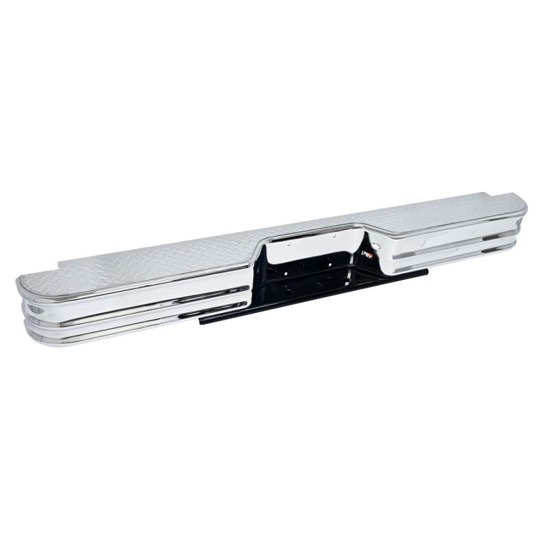 Westin/Fey 67-96 F-Series Style Side / 97-98 F-250/350 HD Diamondstep Universal Bumper - Chrome thumbnail 4