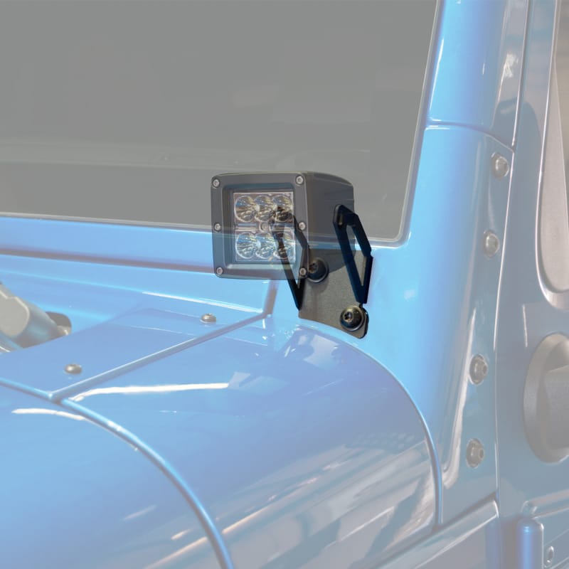 Oracle Jeep JK Single Mounting Pillar Brackets (Pair) thumbnail 3