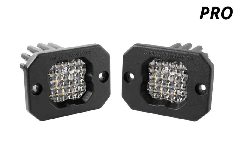 Diode Dynamics Stage Series C1 LED Pod Pro - White Flood Flush RBL (Pair) thumbnail 2