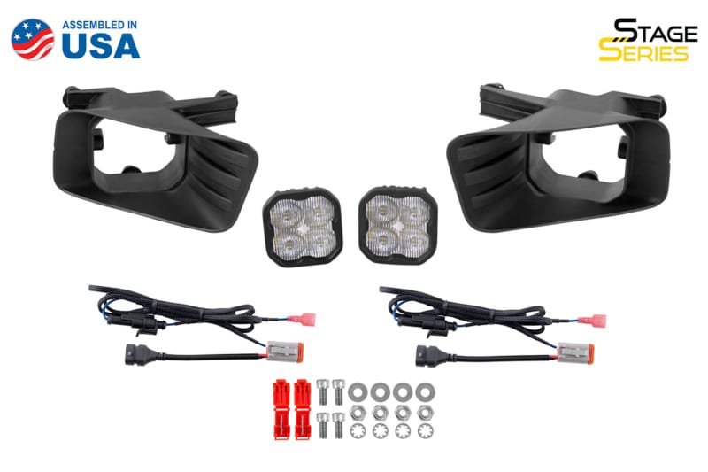 Diode Dynamics SS3 Sport Type Ram Horiz Kit ABL - White SAE Fog thumbnail 7