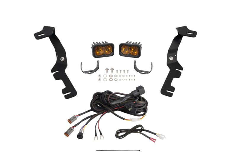 Diode Dynamics Stage Series Ditch Light Kit for 2019-Present Ram C2 - Sport Yellow Combo thumbnail 2