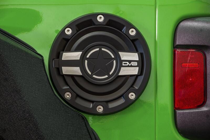 DV8 Offroad 2018+ Jeep JL Aluminum Fuel Door for 20-Pres Wrangler thumbnail 6