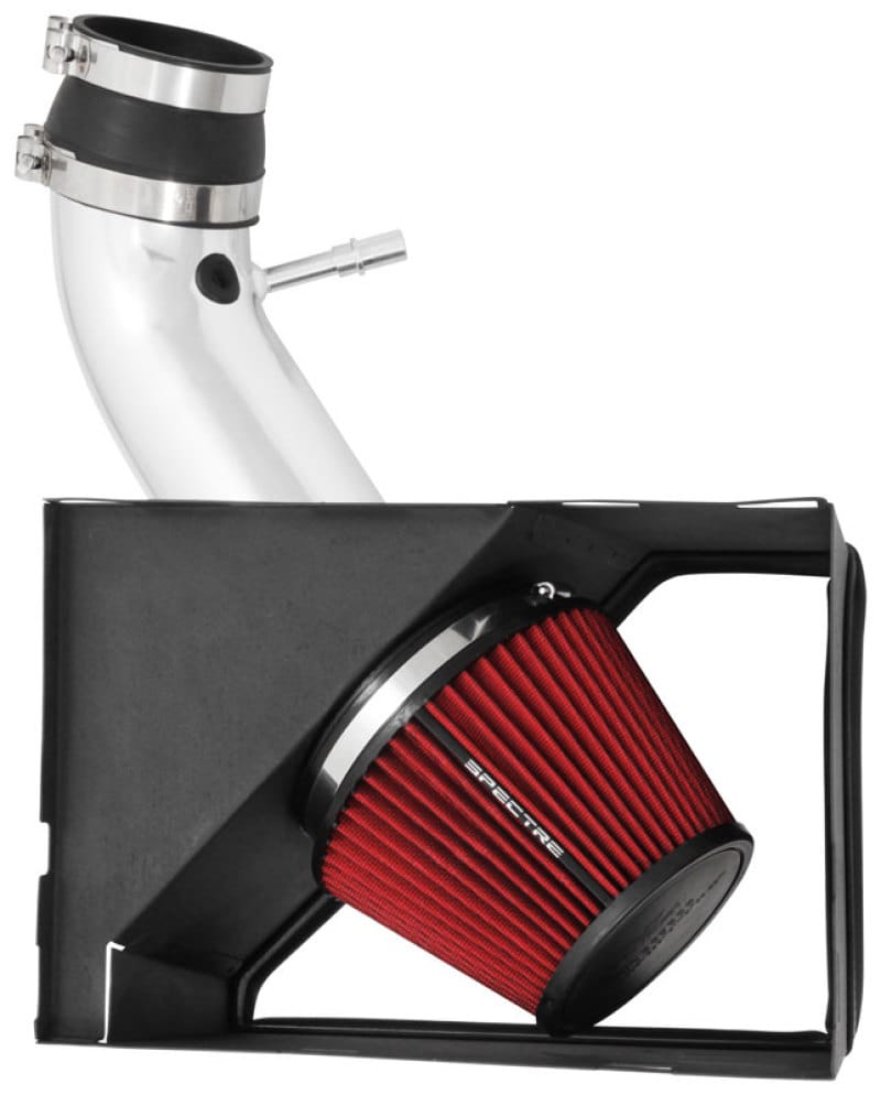 Spectre 14-18 RAM 2500/3500 6.4L Air Intake Kit - Polished w/Red Filter thumbnail 5