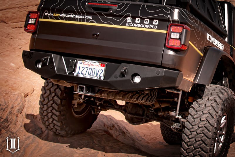 ICON 2020+ Jeep Gladiator JT Pro-Series Rear Bumper thumbnail 4