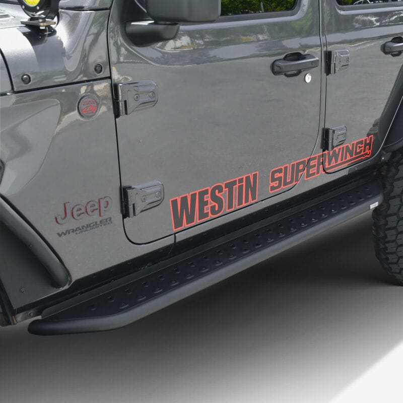 Westin 18-24 Jeep Wrangler (JL) Unlimited 4DR Outlaw Running Board - Textured Black thumbnail 5