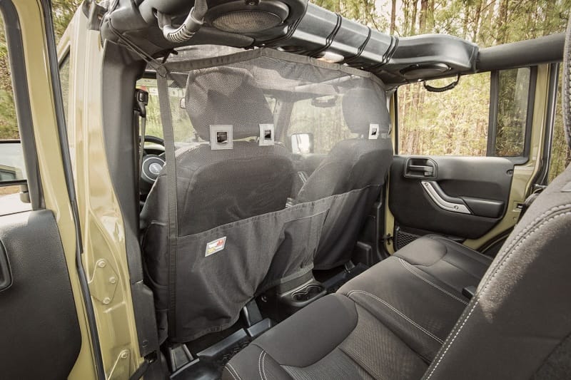 Rugged Ridge C2 Cargo Curtain Front 07-18 Jeep Wrangler JK/JKU thumbnail 3