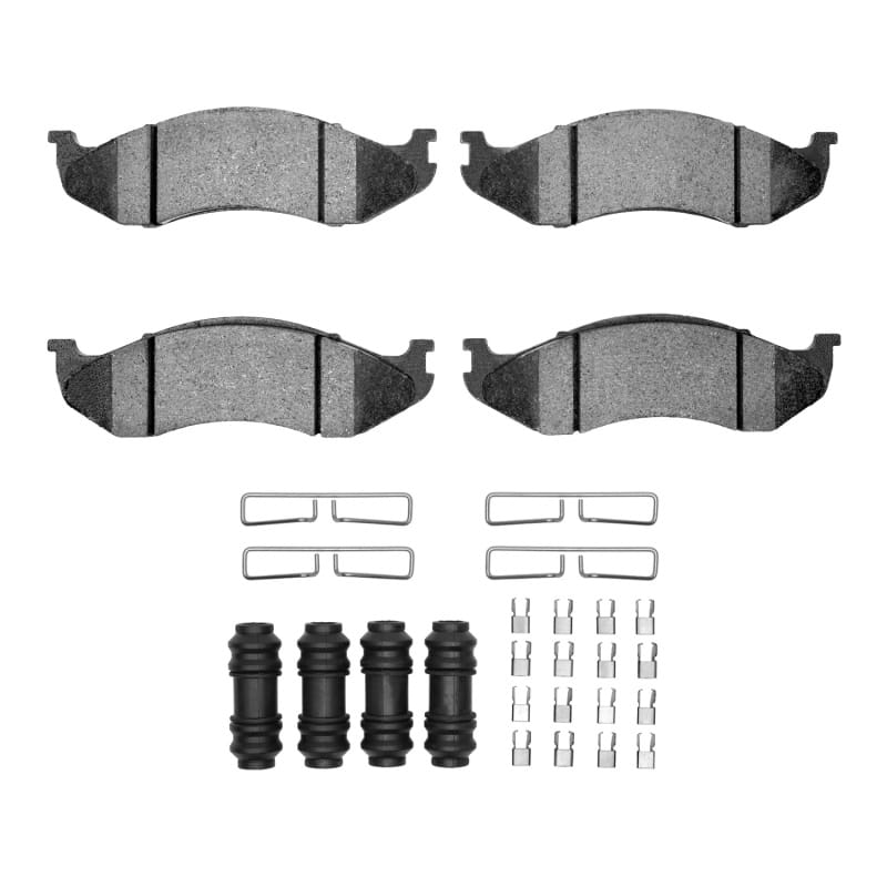 R1 1990-2006 Jeep Cherokee Front R1 Super Duty Pads & Hardware Kit