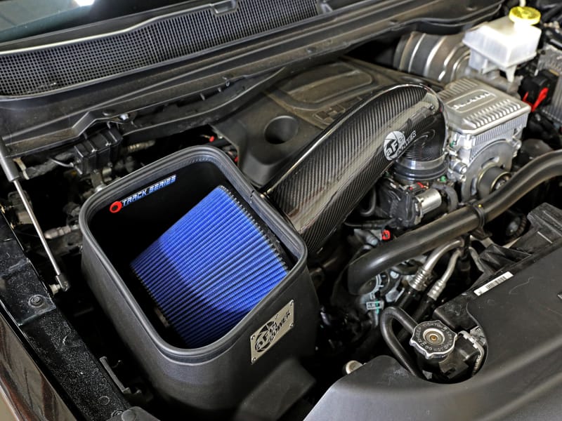 aFe 19-20 Dodge RAM 1500 5.7L Track Series Carbon Fiber Cold Air Intake System w/Pro 5R Filter thumbnail 5