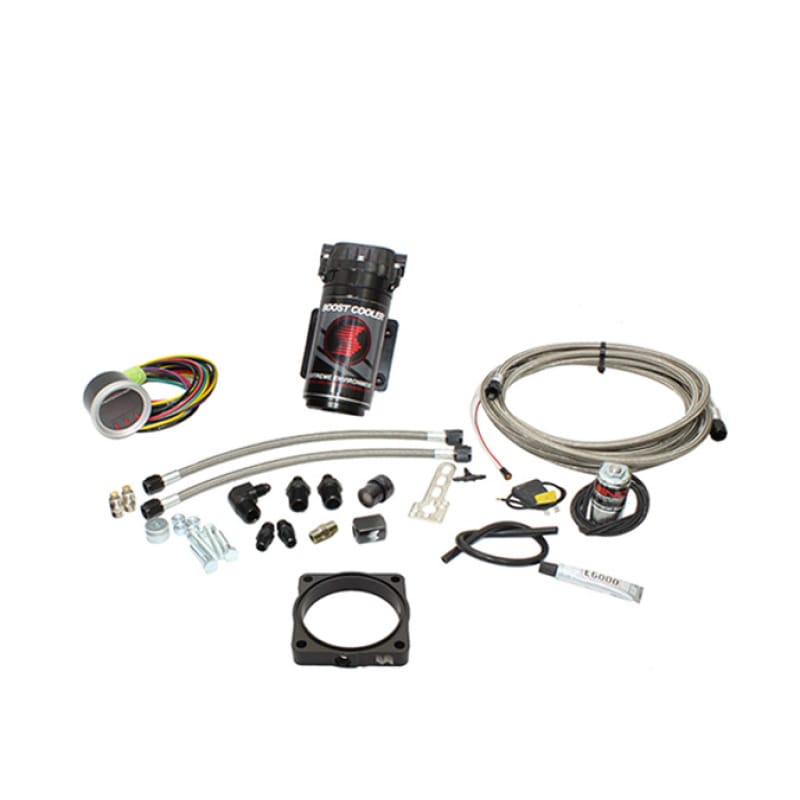 Snow Performance 08+ Charger Stg 2 Boost Cooler F/I Water Injection Kit (SS Brded Line/4AN) w/o Tank thumbnail 2