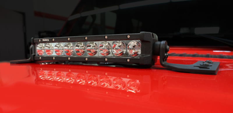 Go Rhino 18-20 Jeep Wrangler JL/JLU/Gladiator JT Light Mount - 10in Single Row thumbnail 2