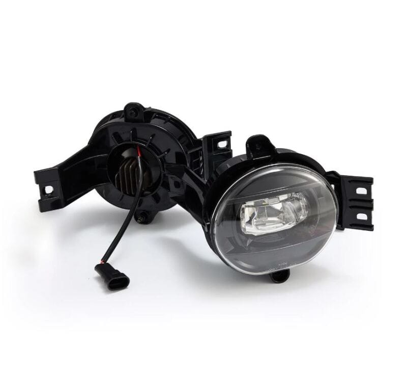 AlphaRex 02-08 Dodge Ram 1500/03-09 Ram 2500/3500 DoubleTap Dual Color LED Proj Fog Lights - Wt/Ambr thumbnail 3