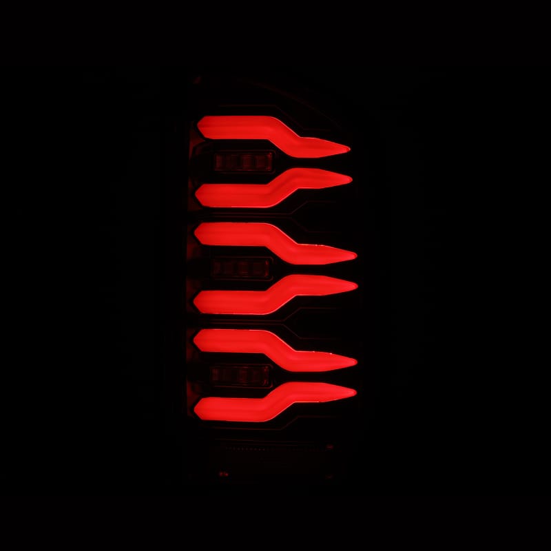 AlphaRex 07-08 Dodge Ram1500/07-09 Dodge Ram 2500+3500 Luxx-Series LED Tail Lights(Pair) Alpha Black thumbnail 5