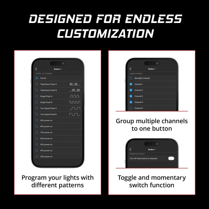 Diode Dynamics D-Switch 8 Button Controller Kit thumbnail 3