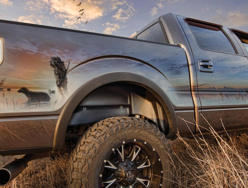 Husky Liners 19-21 Ram 1500 Wheel Well Guards Rear - Black thumbnail 5