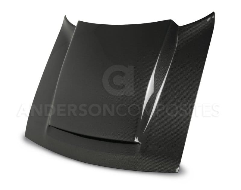 Anderson Composites 2018 Dodge Demon Cowl-Style Carbon Fiber Hood thumbnail 2