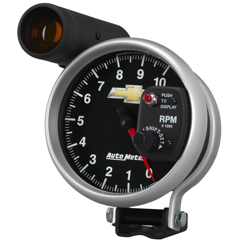 Autometer Performance Parts 5in 0-10000 RPM Tachometer COPO Camaro Gauge w/ Shift Light thumbnail 2