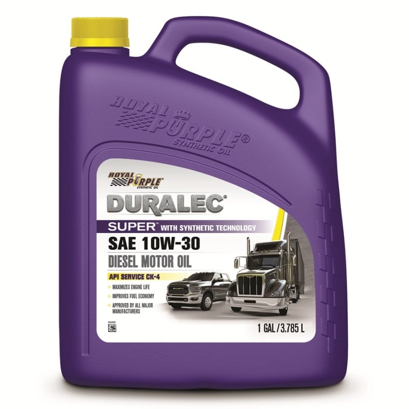 Royal Purple Duralec Super Diesel 10W30 CK-4 Motor Oil - 1 Gallon thumbnail 2