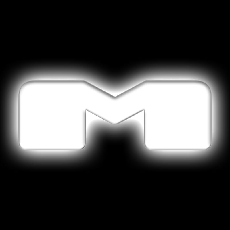 ORACLE Lighting Universal Illuminated LED Letter Badges - Matte Wht Surface Finish - M - 3140-M-001