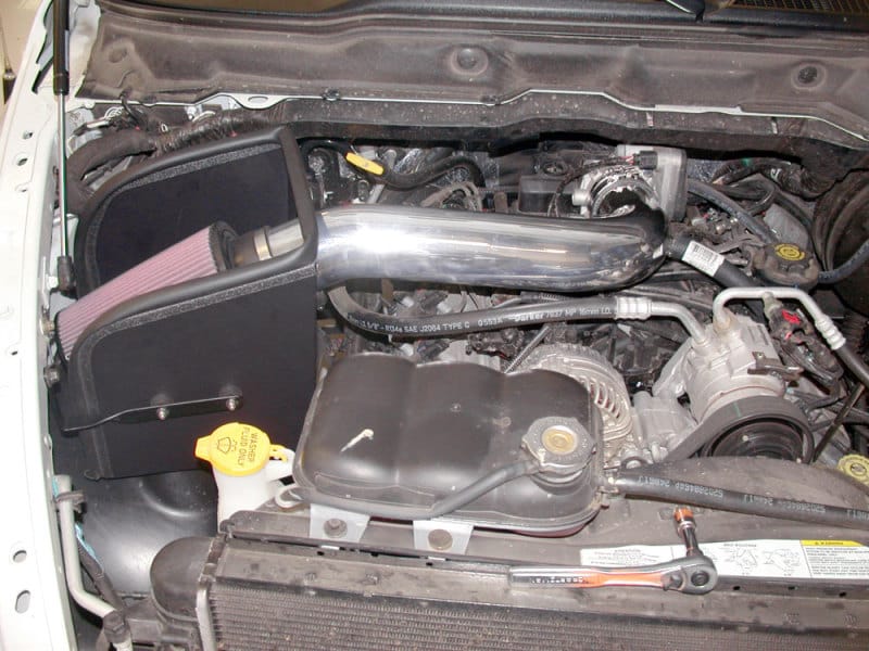 K&N 03-08 Dodge Ram V8-5.7L High Flow Performance Kit thumbnail 2