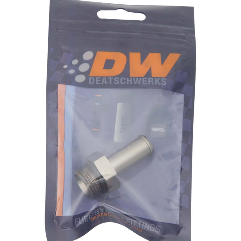 DeatschWerks 8AN ORB Male To 1/2in Barb Fitting (Single Barb - Incl O-Ring) thumbnail 2