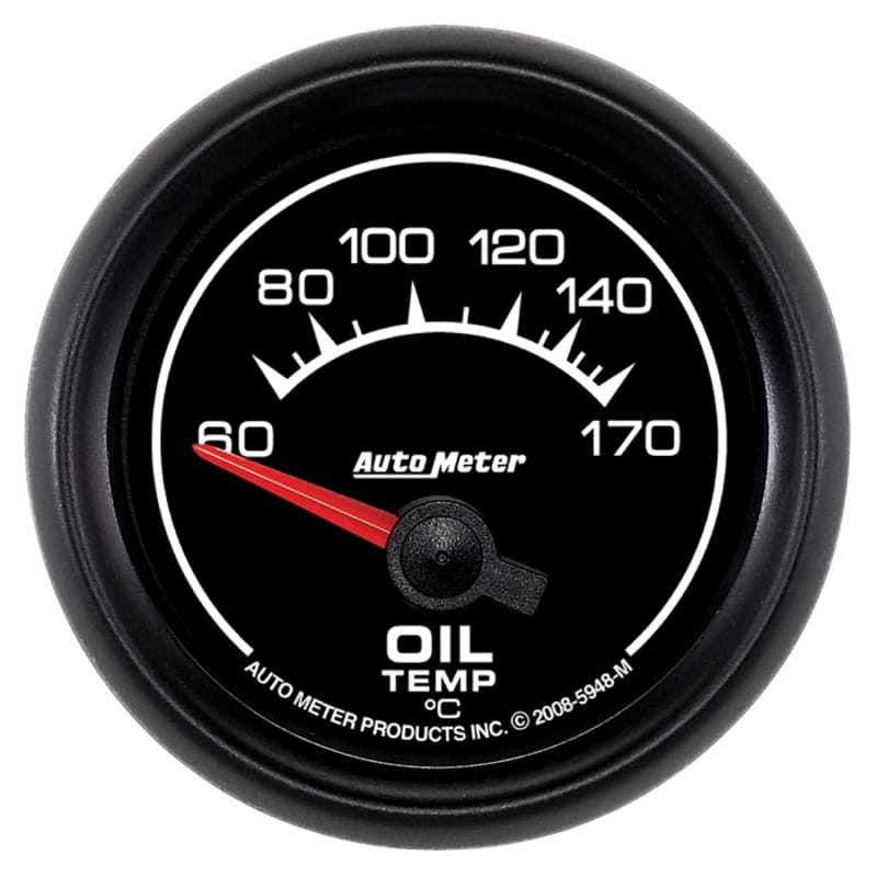 Autometer Gauge Oil Temp 2 1/16 in. 60-170C Electric ES thumbnail 2
