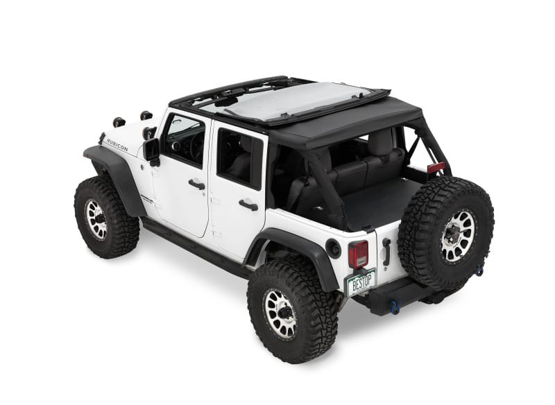 Bestop 07-18 Jeep Wrangler JK 4-Door Ascent (Black Diamond) thumbnail 2