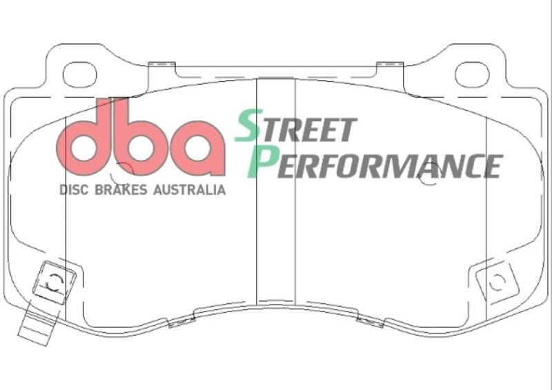 DBA 06-07 Dodge Magnum SRT8 / 06-09 Challenger SRT8 SP500 Front Brake Pads thumbnail 2