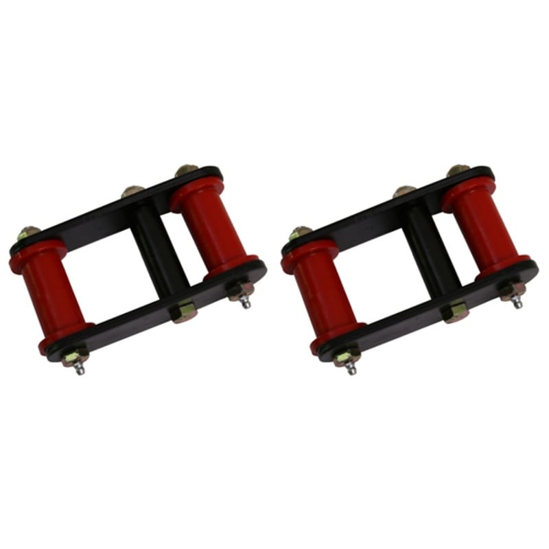 Rugged Ridge HD Front Leaf Spring Shackles 1-In Lift 87-95 Jeep Wrangler YJ - 18265.16