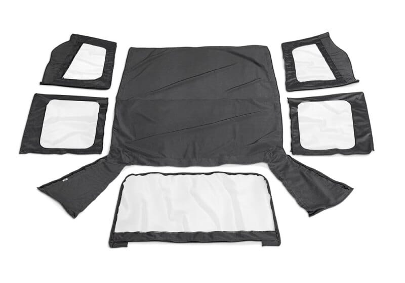 Rampage 1988-1995 Jeep Wrangler(YJ) OEM Replacement Top - Black Denim - 99615