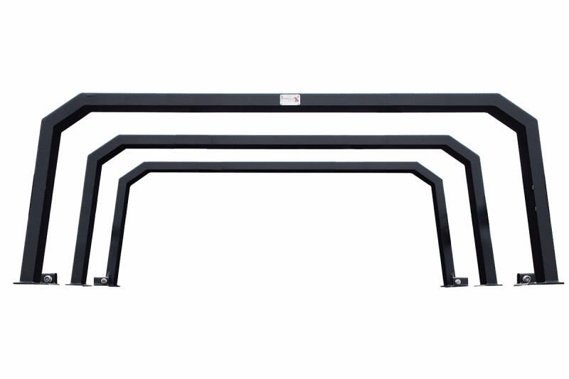 Fishbone Offroad 20+ Jeep Gladiator Bed Rack Full Tackle Rack - Black Powdercoat thumbnail 3