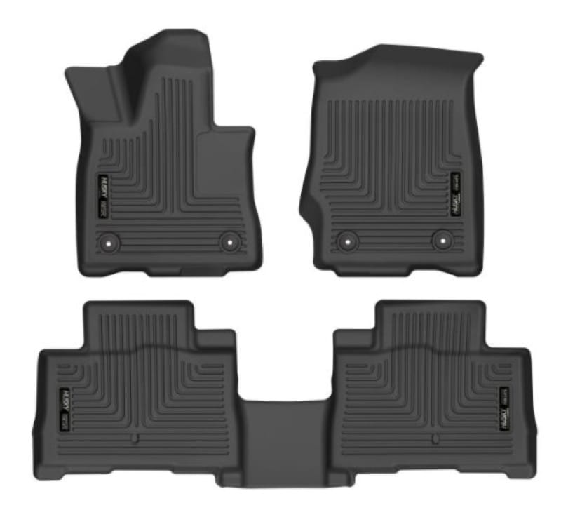 Husky Liners 20-21 Lincoln Aviator w 2nd Row Bench/Buckets Weatherbeater Front/2nd Seat Liners - BLK thumbnail 2