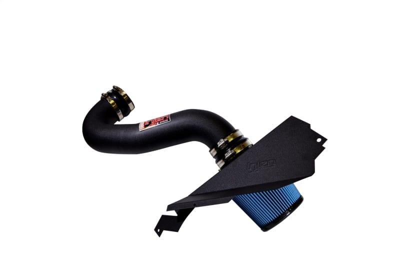 Injen 14-20 Dodge Durango R/T 5.7L V8 Wrinkle Black Power-Flow Air Intake System thumbnail 2